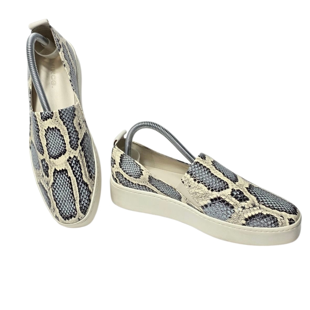 Vince Snakeskin Patterned Flats - image 2